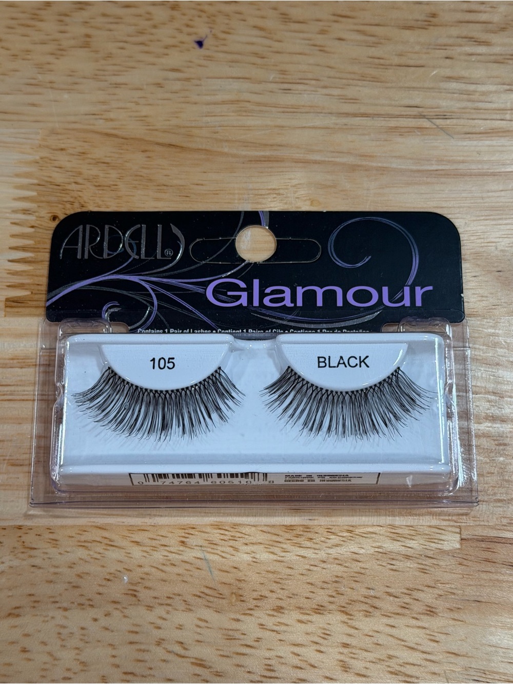 Ardell Glamour 105 False Eyelashes - Black